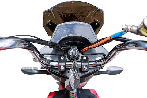 Mặt đồng hồ hiển thị của xe máy điện Fuji 2018