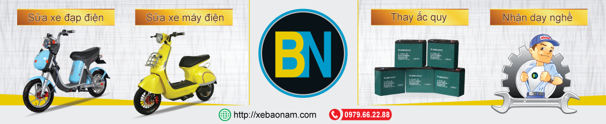Banner sửa xe điện