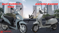  So sánh dòng xe SYM Shark 50cc FI và xe máy điện Espero Enigma: Nên chọn loại nào cho học sinh - sinh viên? - xedienbaonam.com