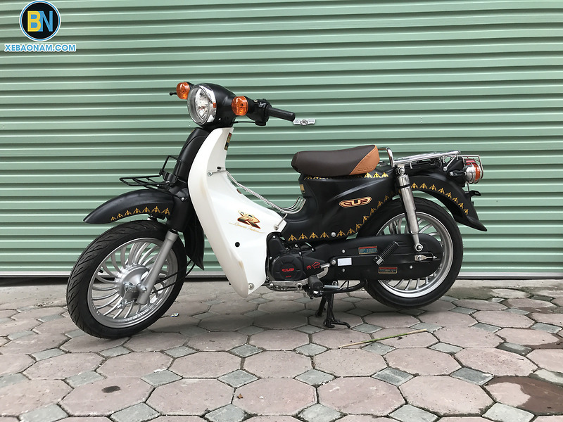 Xe Máy 50cc CUB JAPAN LÙN (BẢN ĐỘ) MÀU ĐEN NHÁM