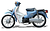 XE Máy 50CC CUB HALIM HÀN QUỐC MÀU XANH NGỌC