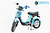Xe đạp điện Nijia Avenger 2019 màu xanh ngọc