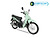 Xe máy Wave 50cc màu xanh ngọc
