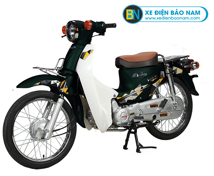 Xe Máy 50cc Cub 81 Sumotor màu xanh ngọc