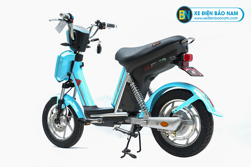 Xe đạp điện Nijia Avenger 2019 màu xanh ngọc