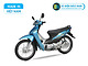 Xe máy Wave 50cc màu xanh nước biển
