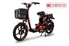 Xe đạp điện Osakar A9 màu đen tem đỏ