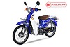 Xe máy Cub 81 Hyosung màu xanh lam
