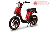 Xe đạp điện Cap A Alpha Osakar màu đỏ