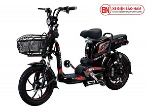 Xe đạp điện A10 Osakar màu đỏ đen