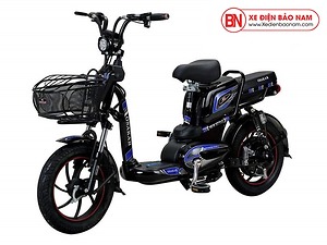 Xe đạp điện A10 Osakar màu xanh đen