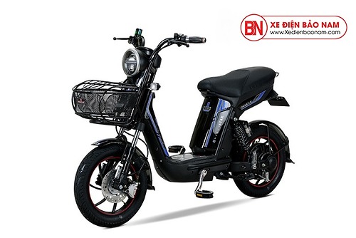 Xe đạp điện Osakar Star 2020 mới nhất màu xanh
