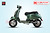 Xe máy điện Classy Osakar màu xanh rêu mờ