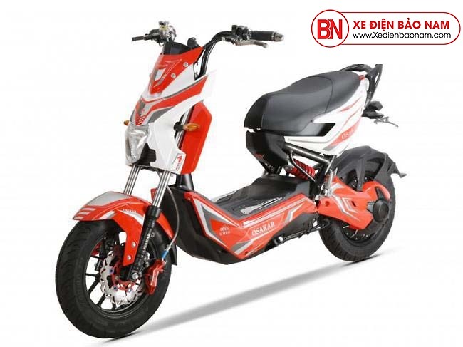 Xe máy điện Osakar One 1 Xmen màu đỏ trắng