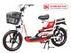 XE ĐẠP ĐIỆN OSAKAR A8 MÀU TRẮNG ĐỎ