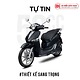 Xe ga Piaggio Liberty 50cc màu đen 2020