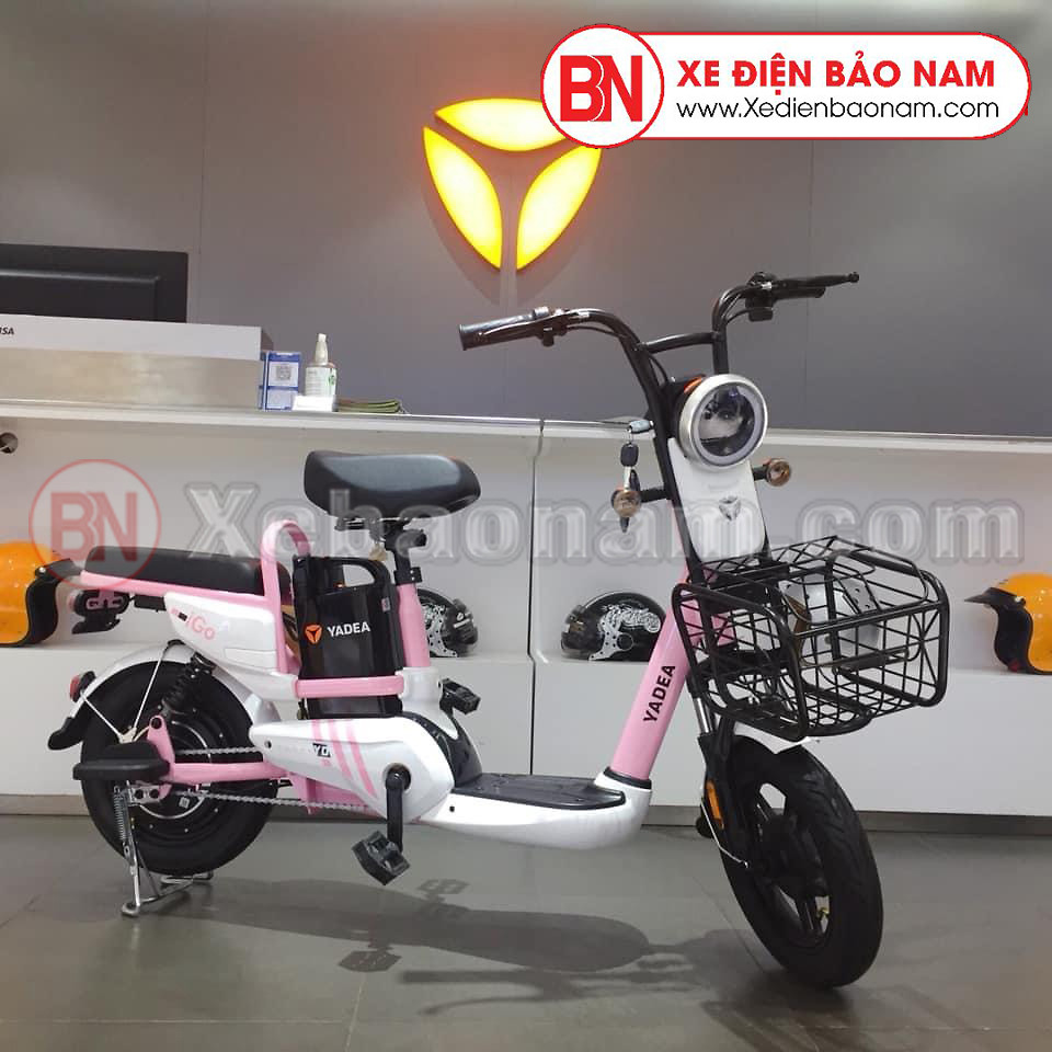 Xe đạp điện Adiman X1 màu hồng  Giá tốt nhất Việt Nam