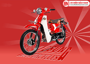 Xe máy 50cc Cub 81 Hyosung Chất Lượng Cao Đỏ