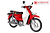 Xe Máy 50cc Cub Halim 2021 Màu Đen Nhám