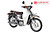 Xe Máy 50cc Cub Halim 2021 Màu Đen Nhám