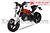 Xe máy 50cc Ducati Monster II