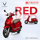 Xe Máy Điện Vinfast Evo 200 màu Đỏ