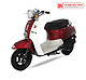 Xe ga 50cc Crea Hyosung màu đỏ mận