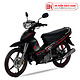 Xe máy 50cc Sirius RC Halim màu đen viền đỏ Mới nhất